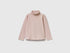 Benetton_Soft Pink_Turtleneck T-Shirt in Stretch Cotton_3P4ZG200D_12U_01
