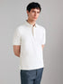 Sisley Creamy white Men Regular Fit Polo Shirt SKU: 3P6XS3011_0Q2 Image 03
