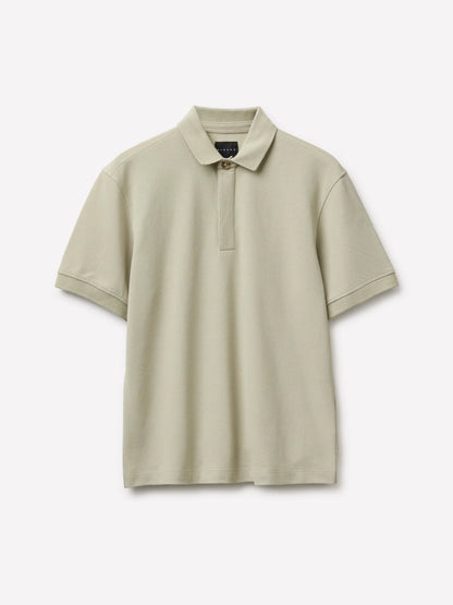 Sisley Beige Men Regular Fit Polo Shirt SKU: 3P6XS3011_1A3 Image 01