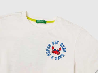 Benetton_Oversized T-Shirt in Lightweight Cotton_3SLUG10JF_074_03