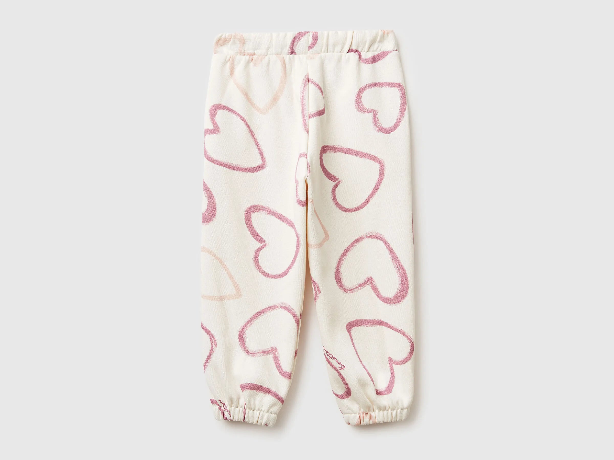 Benetton_Creamy White_Trousers with Heart Print_3TIKGF05A_70J_02