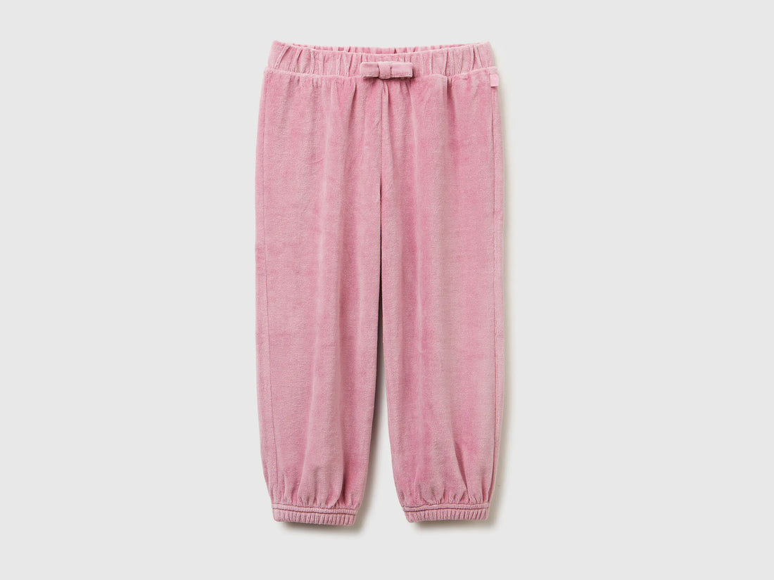 Benetton_Pink_Chenille Trousers_3UAPGF058_2G9_01