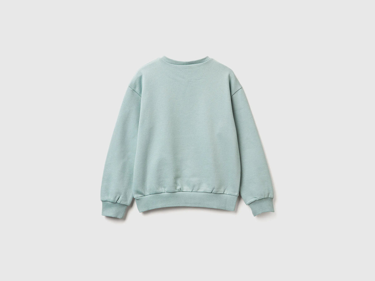 Benetton_Aqua_Lilo &amp; Stitch ©Disney Sweatshirt_3UNIC10Q6_30V_2