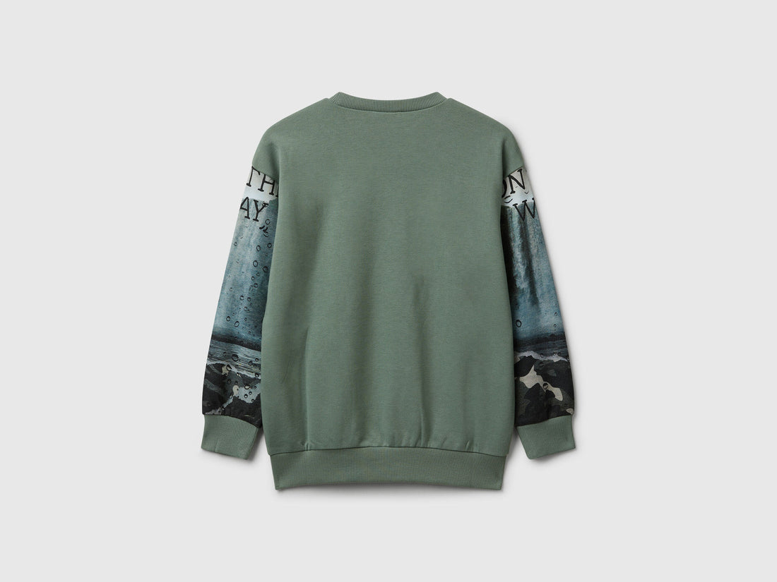 Benetton_Gray_Sweatshirt with Print_3WECC10PR_902_02