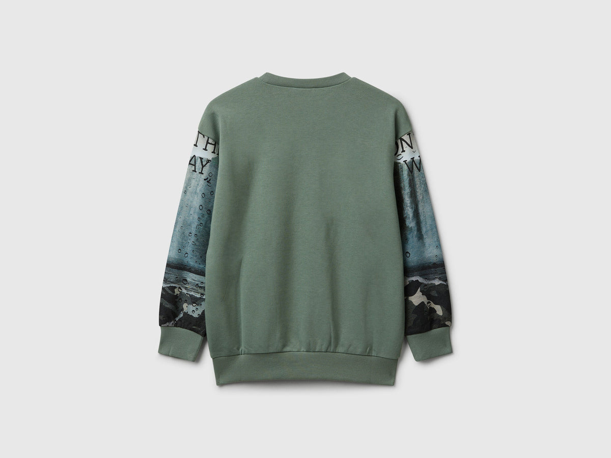 Benetton_Gray_Sweatshirt with Print_3WECC10PR_902_02