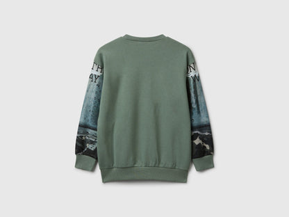 Benetton_Gray_Sweatshirt with Print_3WECC10PR_902_02