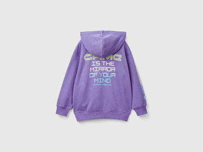 Gamer Sweatshirt with Slogan Print_3WFMC504K_36A_02