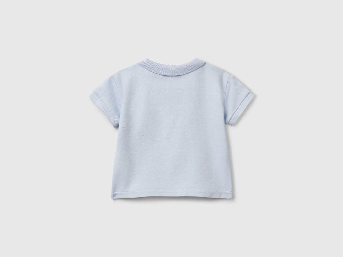 Benetton_Short Sleeve Polo Shirt_3WG9A3007_081_02