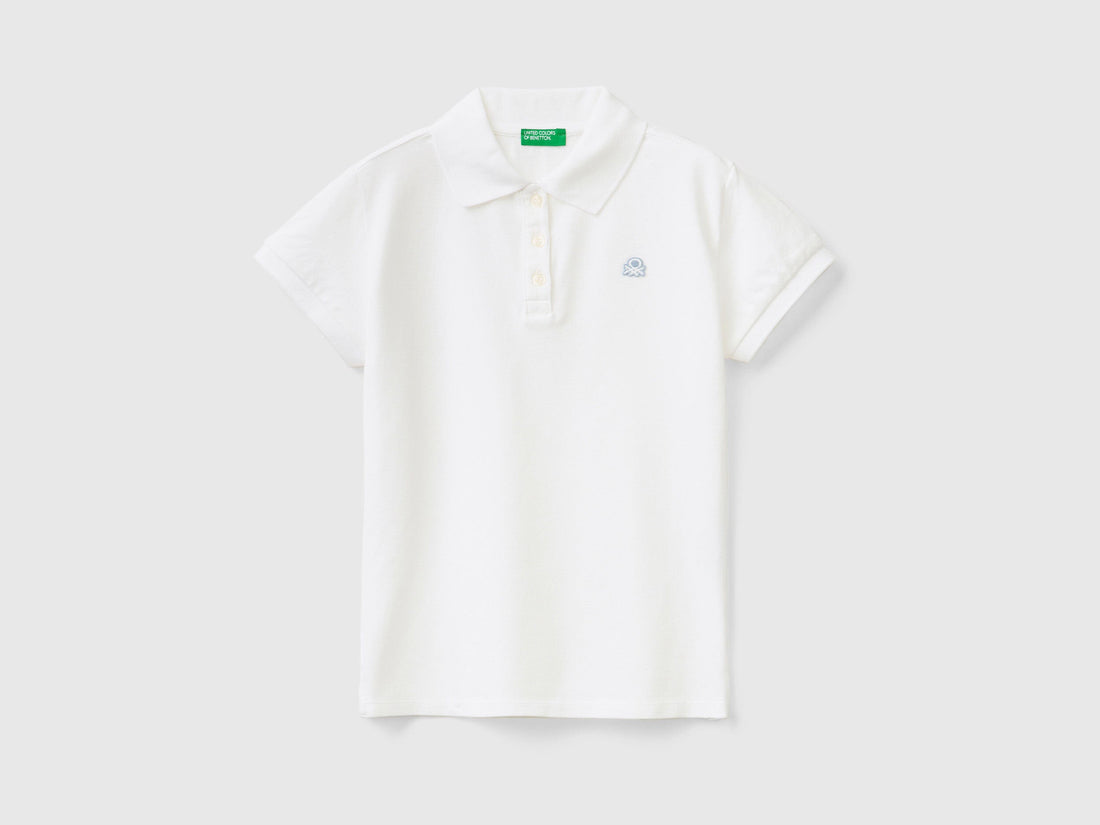 Short Sleeve Polo In Organic Cotton_3WG9C300O_101_01