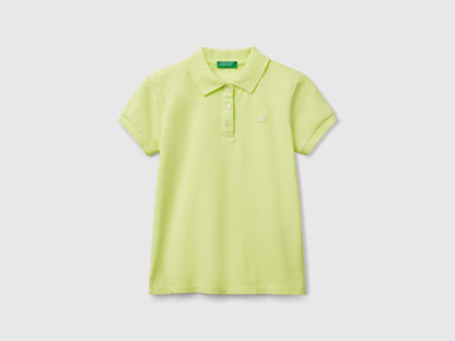 Benetton_Short Sleeve Polo in Organic Cotton_3WG9C300O_18A_01