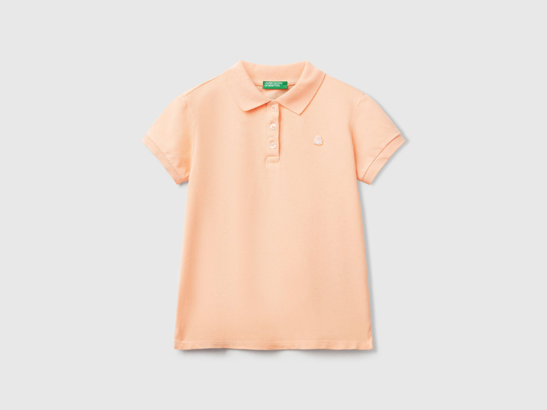 Benetton_Short Sleeve Polo in Organic Cotton_3WG9C300O_194_01