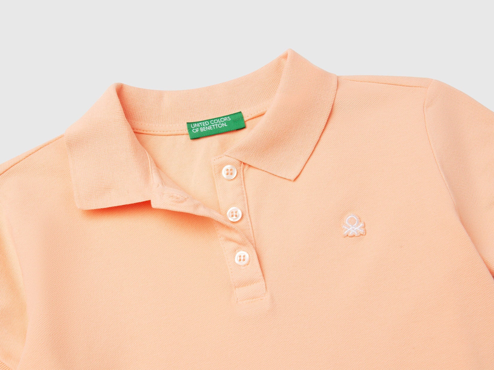 Benetton_Short Sleeve Polo in Organic Cotton_3WG9C300O_194_03