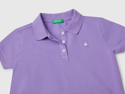 Benetton_Short Sleeve Polo in Organic Cotton_3WG9C300O_1W6_03