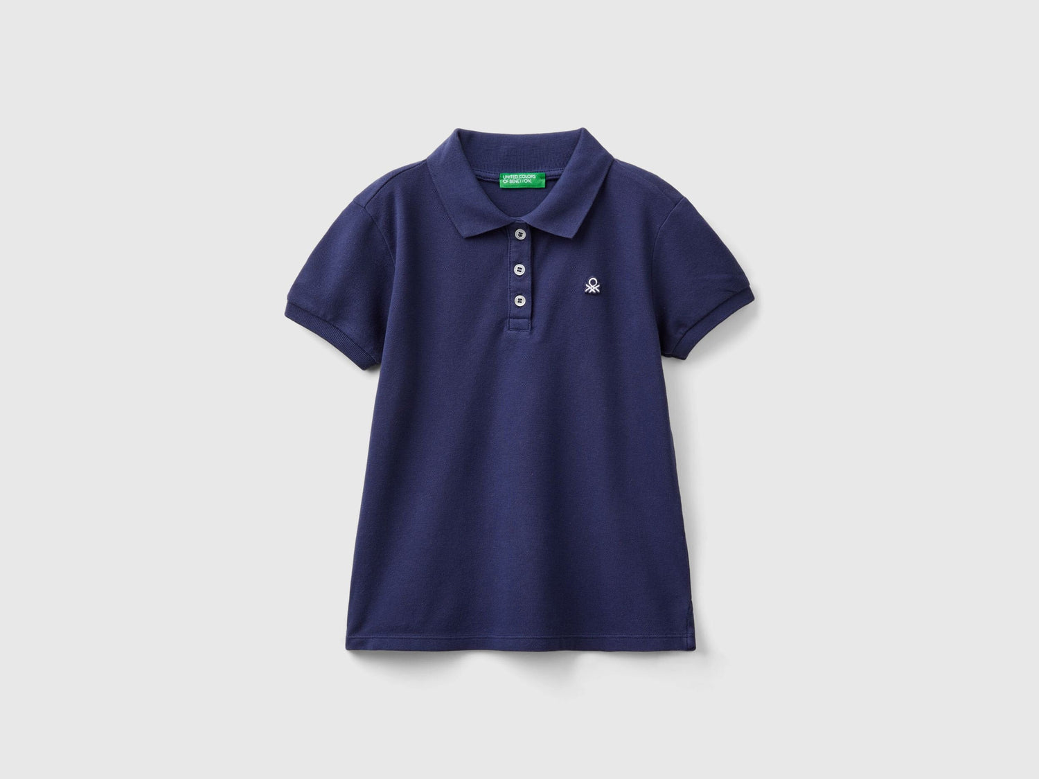 Benetton_Short Sleeve Polo in Organic Cotton_3WG9C300O_252_01