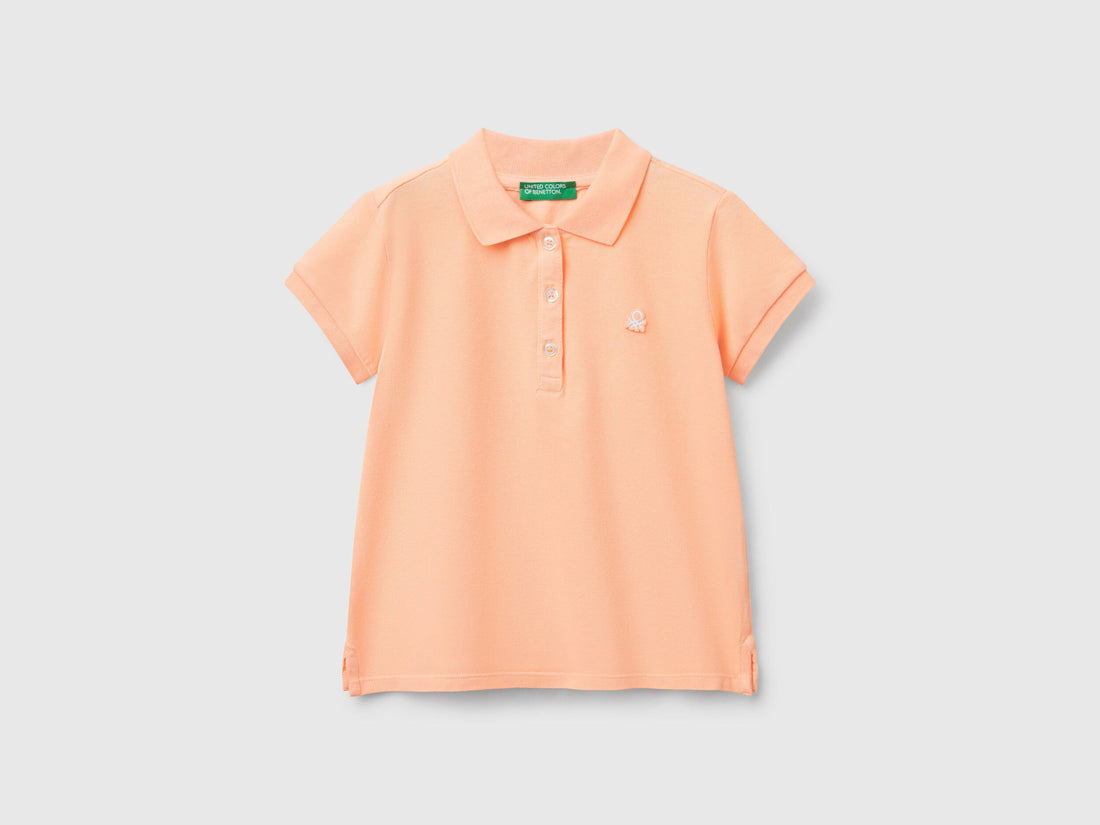 Benetton_Short Sleeve Polo in Cotton_3WG9G300A_194_01