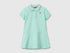 Benetton Blue Girls Polo-Style Dress SKU: 3WG9GV00Z_0E6 Image 01