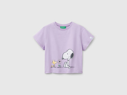 Benetton_Crew Neck Snoopy ©Peanuts T-Shirt_3X1SG10I9_07W_01