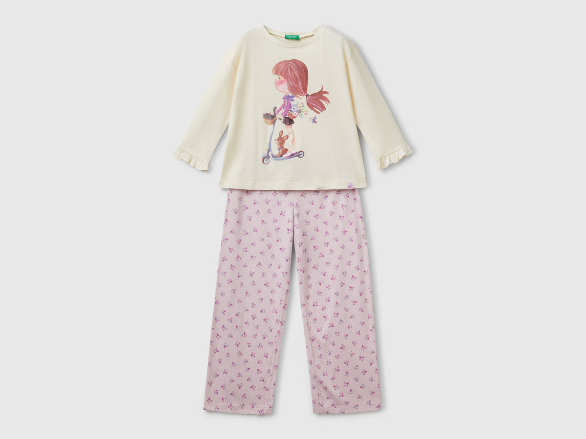 Benetton_Doll Print Pyjamas_3Y5E0P08B_0R2_01