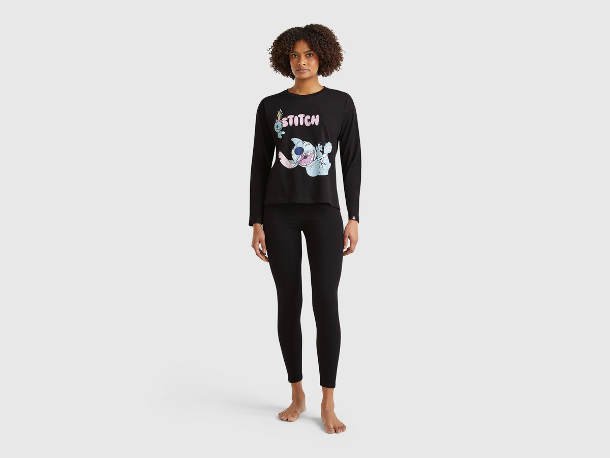 Benetton_Lilo &amp; Stitch ©Disney Pyjama Top_3Y5E3M07D_100_03