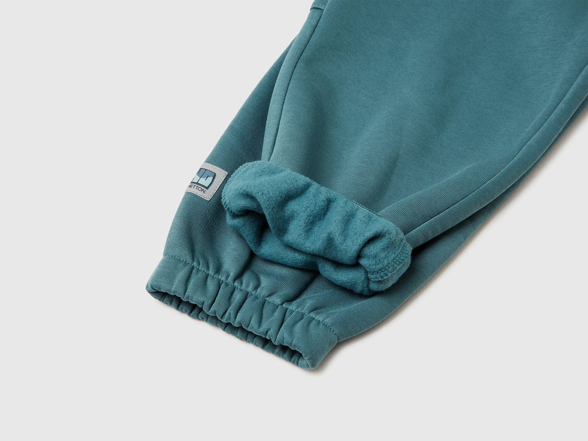 Benetton_Turquoise_Joggers in Warm Cotton_3YBPGF059_19W_03