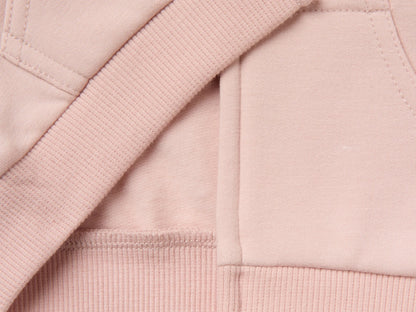 Benetton Soft Pink Girl Zip-Up Hoodie SKU: 3YWVA501Y_08Q Image 03