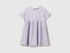 Benetton Pink Girls Dress with Little Flowers SKU: 41PTGV02Q_3G1 Image 01