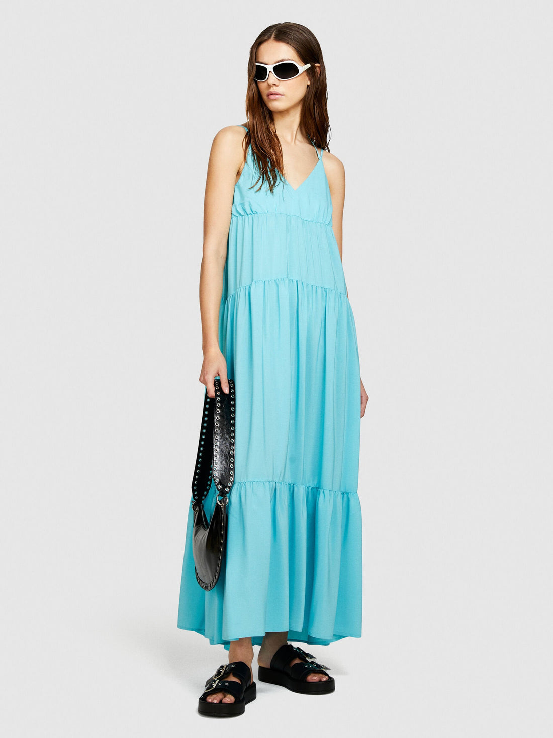 Long Dress With Ruffle_43A2LV05P_2B0_01