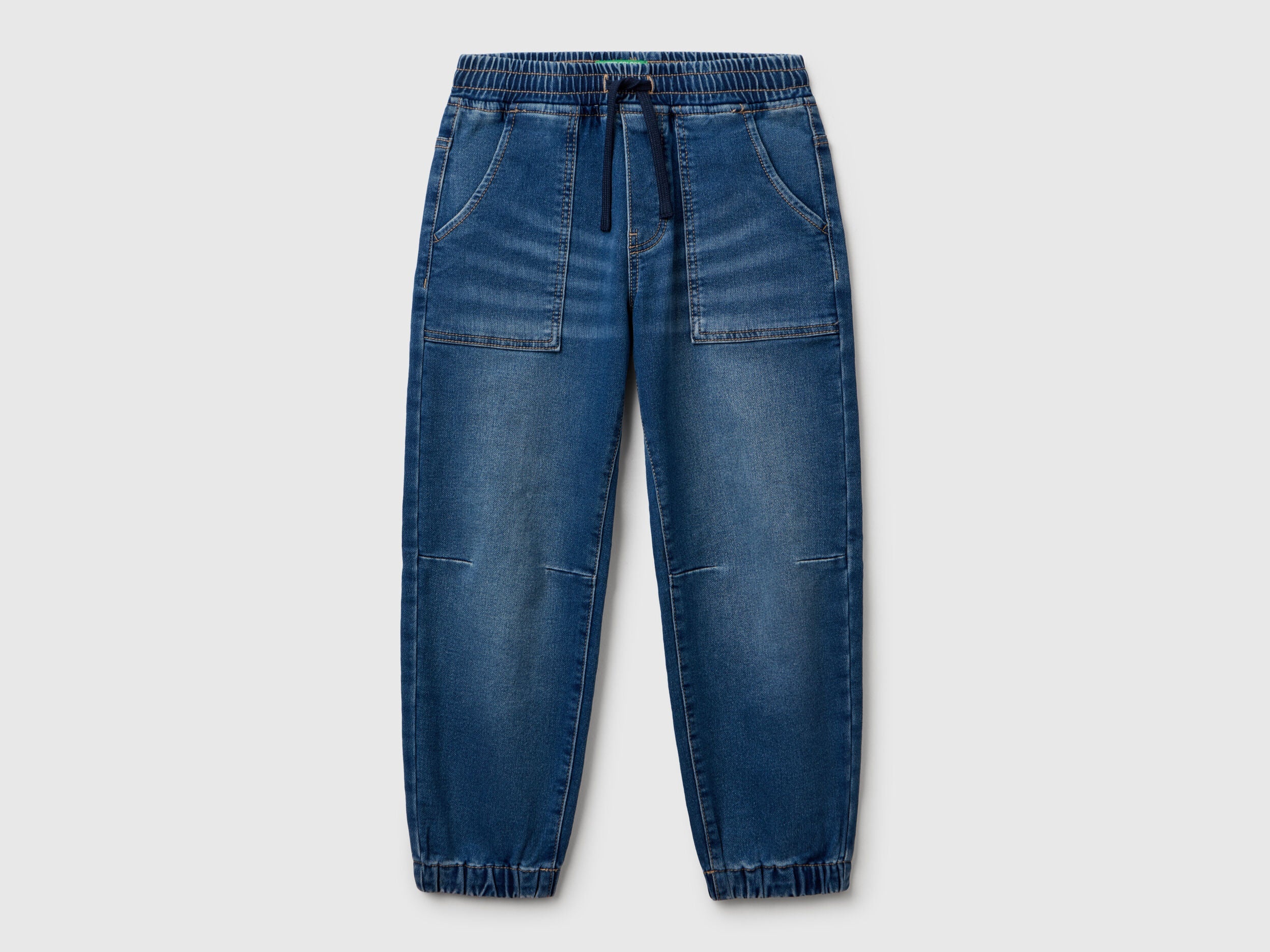Benetton_Dark Blue_Denim Joggers_44LGCF04J_901_01