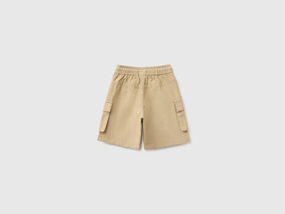 Benetton Breige Boys Bermuda Shorts with Pockets SKU: 456SG903N_00B Image 02