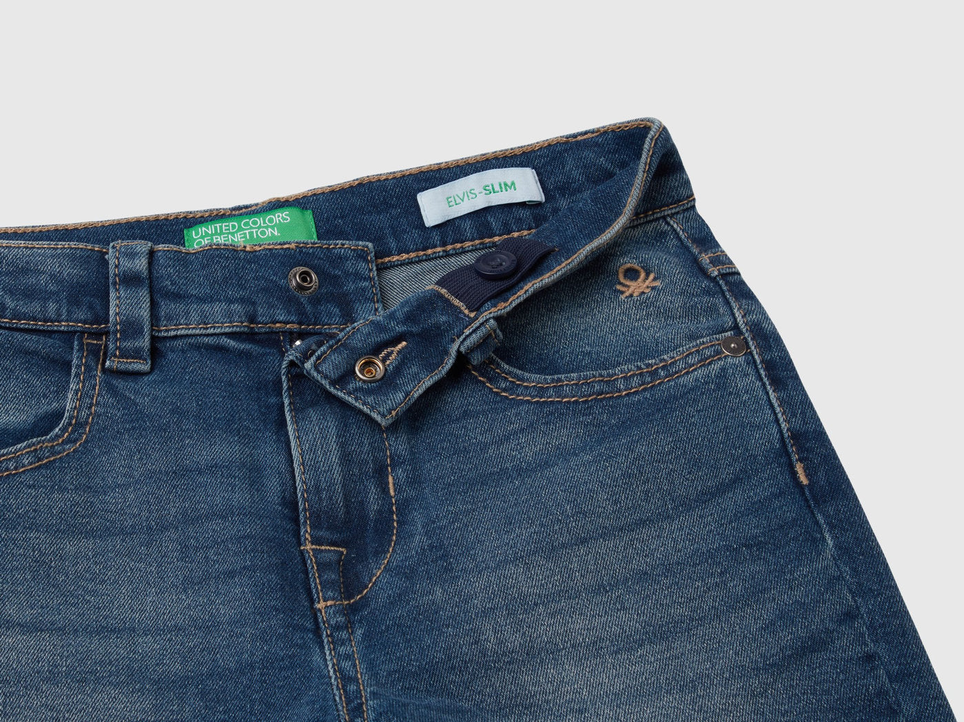 &quot;Eco-Recycle&quot; Five-Pocket Jeans_45ONCE02Y_901_03