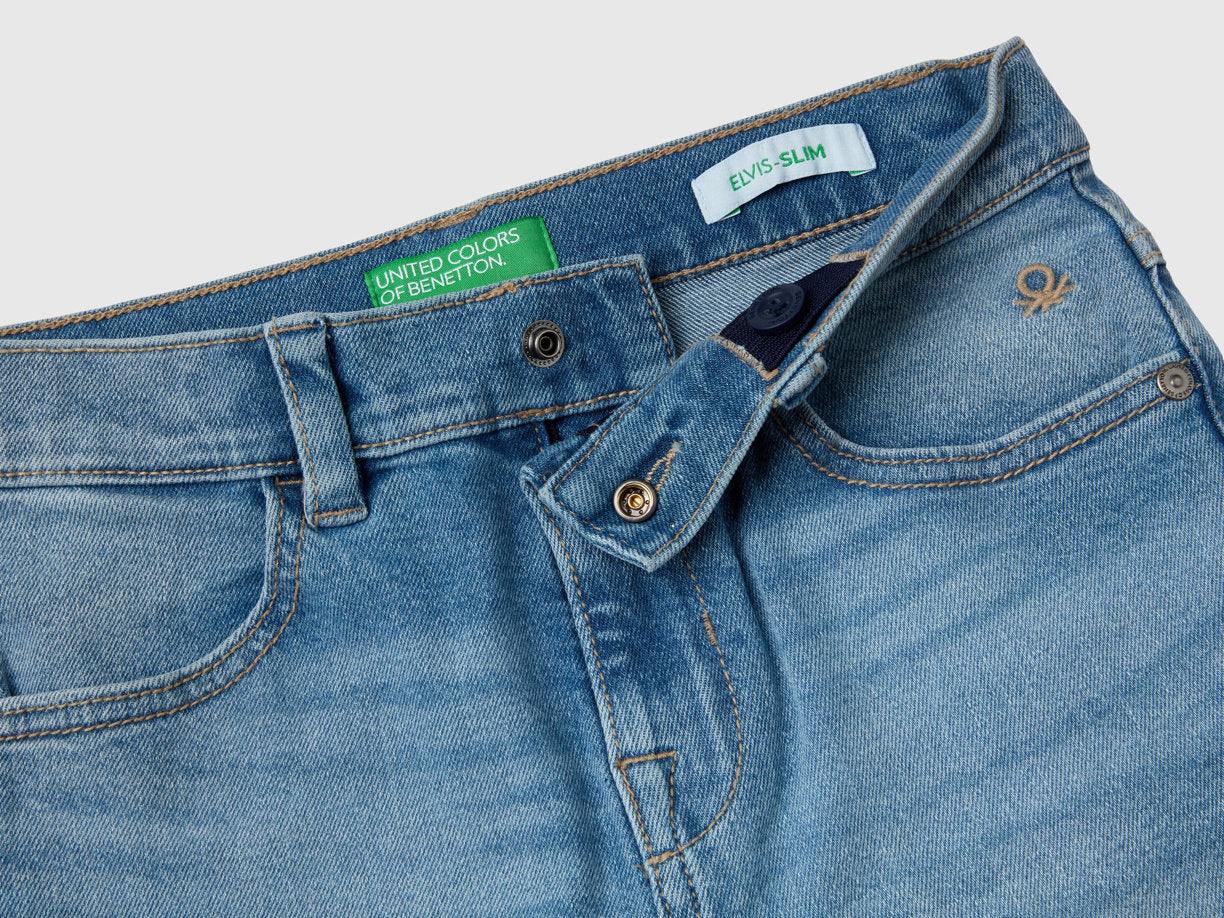 &quot;Eco-Recycle&quot; Five-Pocket Jeans_45ONCE02Y_902_03