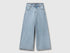 Benetton Light Blue Girls Cotton Blend Jeans SKU: 45ONCE03R_902 Image 01