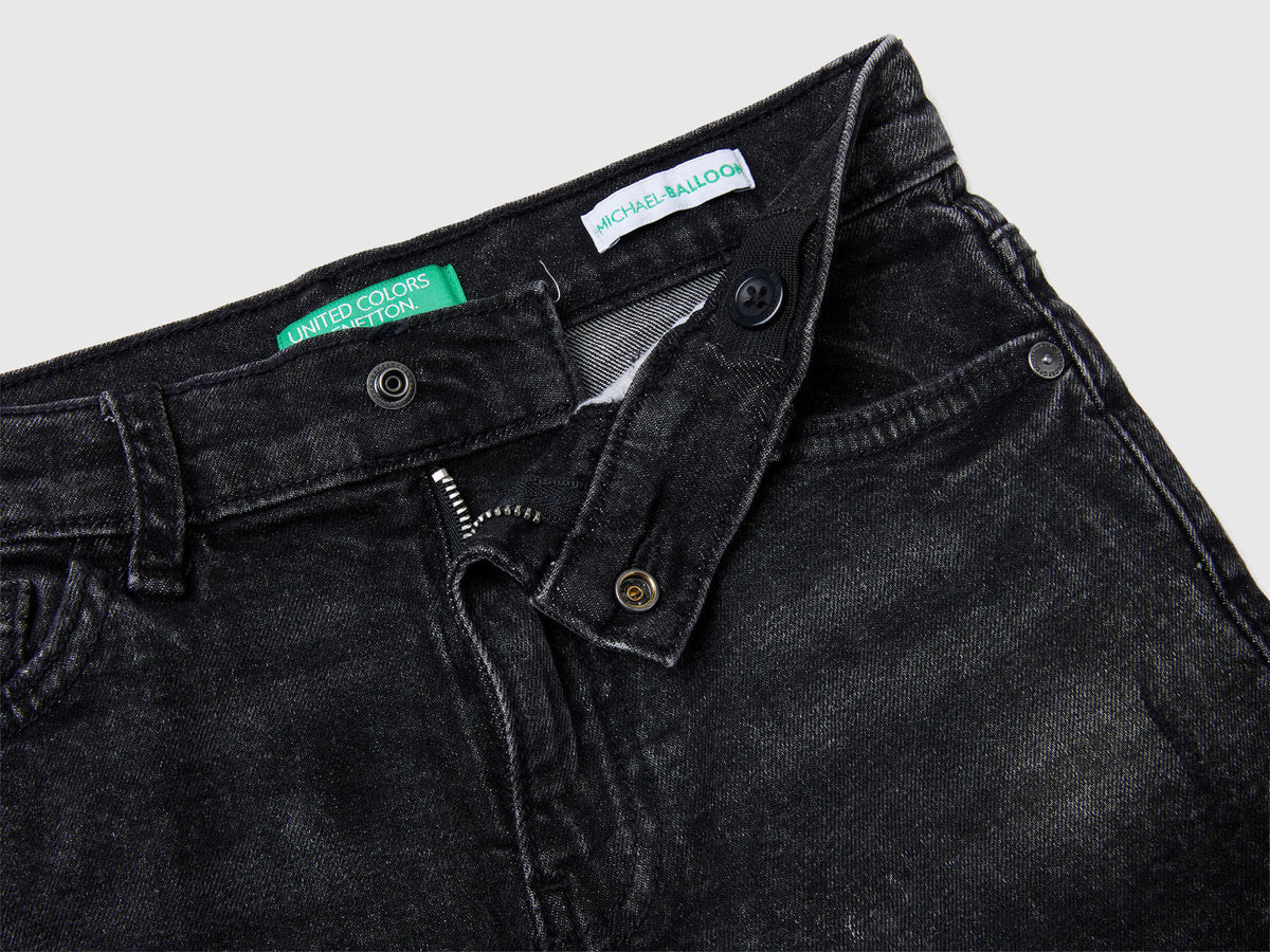 Benetton_Black_Balloon Fit Jeans_45ONCE046_800_03