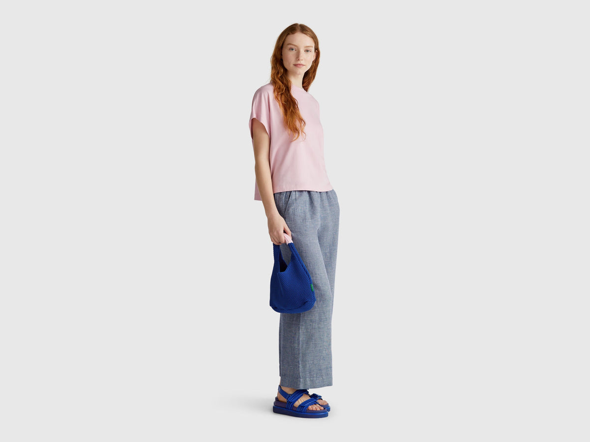 Benetton_Trousers with Wide Leg_465XDF09J_903_01