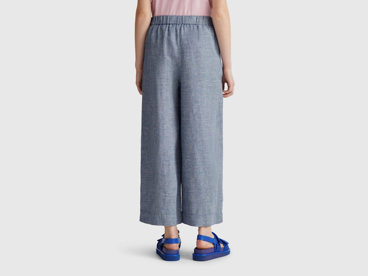 Benetton_Trousers with Wide Leg_465XDF09J_903_03