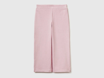 Benetton Pink Girls Trousers with Straight Leg SKU: 46D6GF02M_0C3 Image 01