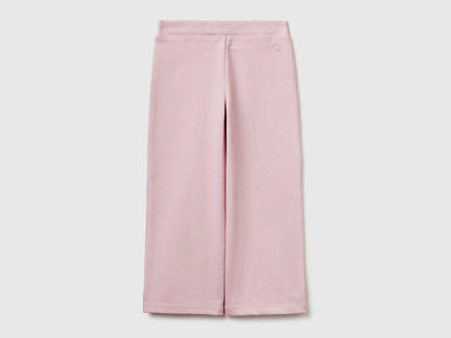 Benetton Pink Girls Trousers with Straight Leg SKU: 46D6GF02M_0C3 Image 02