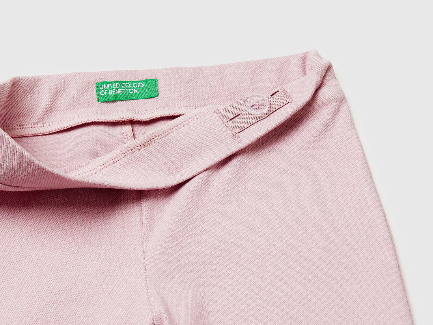 Benetton Pink Girls Trousers with Straight Leg SKU: 46D6GF02M_0C3 Image 03
