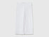Benetton White Girls Trousers with Straight Leg SKU: 46D6GF02M_101 Image 01