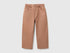 Benetton Brown Boys Stretch Cotton Trousers SKU: 46F5GF037_6U3 Image 01