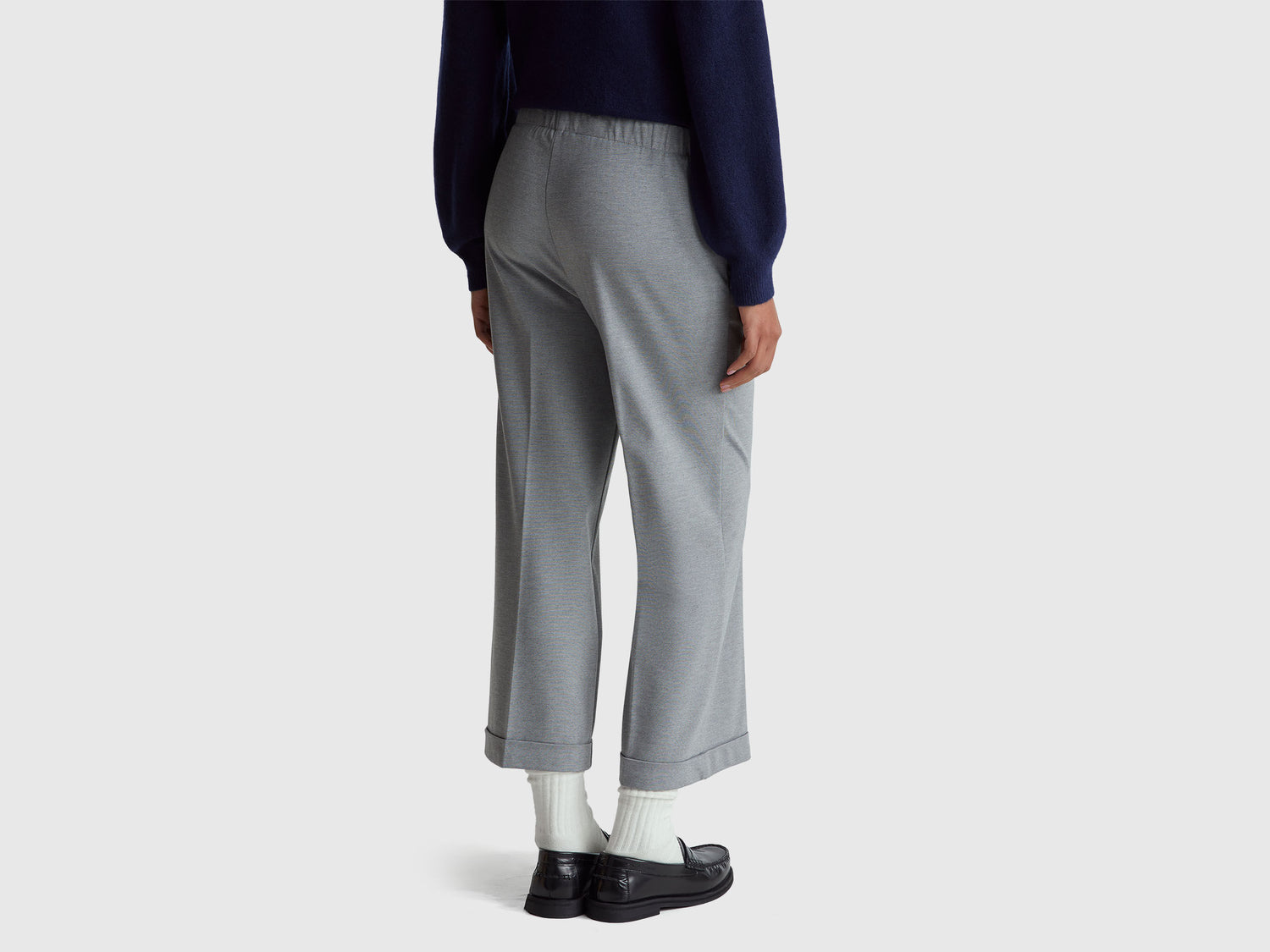 Benetton_Gray_Trousers with Elastic Waist_47CKDF09Y_907_05