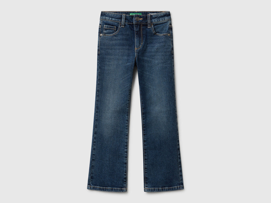 Benetton_Blue_Five Pocket Flared Jeans_47FWCE01Y_901_01