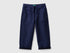 Benetton Dark Blue Boys Joggers with Cotton Blend with Drawstring SKU: 47K0GF026_252 Image 01