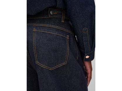 Benetton Dark Blue Women Barrel-Fit Jeans SKU: 47KYDF0CD_905 Image 04