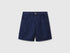 Benetton Dark blue Boys Lightweight Bermuda Shorts with Pockets SKU: 47RGG901Y_252 Image 01