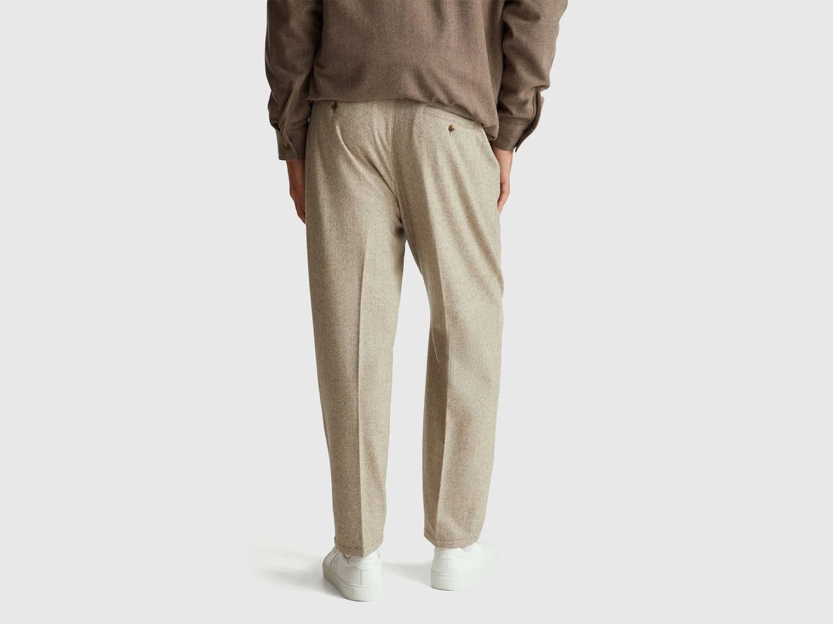Benetton_Brown_Flannel Joggers_47WUUF05V_901_03