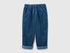 Benetton Dark Blue Boys Corduroy Trousers SKU: 48TWGF03B_37T Image 01