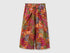 Benetton Multi-color Girls 3/4 Length Trousers with Knot SKU: 49MYGF033_70J Image 01