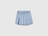 Benetton Blue Girls Denim Culottes SKU: 4AD6C904Z_901 Image 01