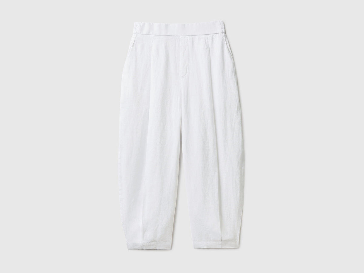 Trousers In Pure Linen_4AGH55AF4_101_04